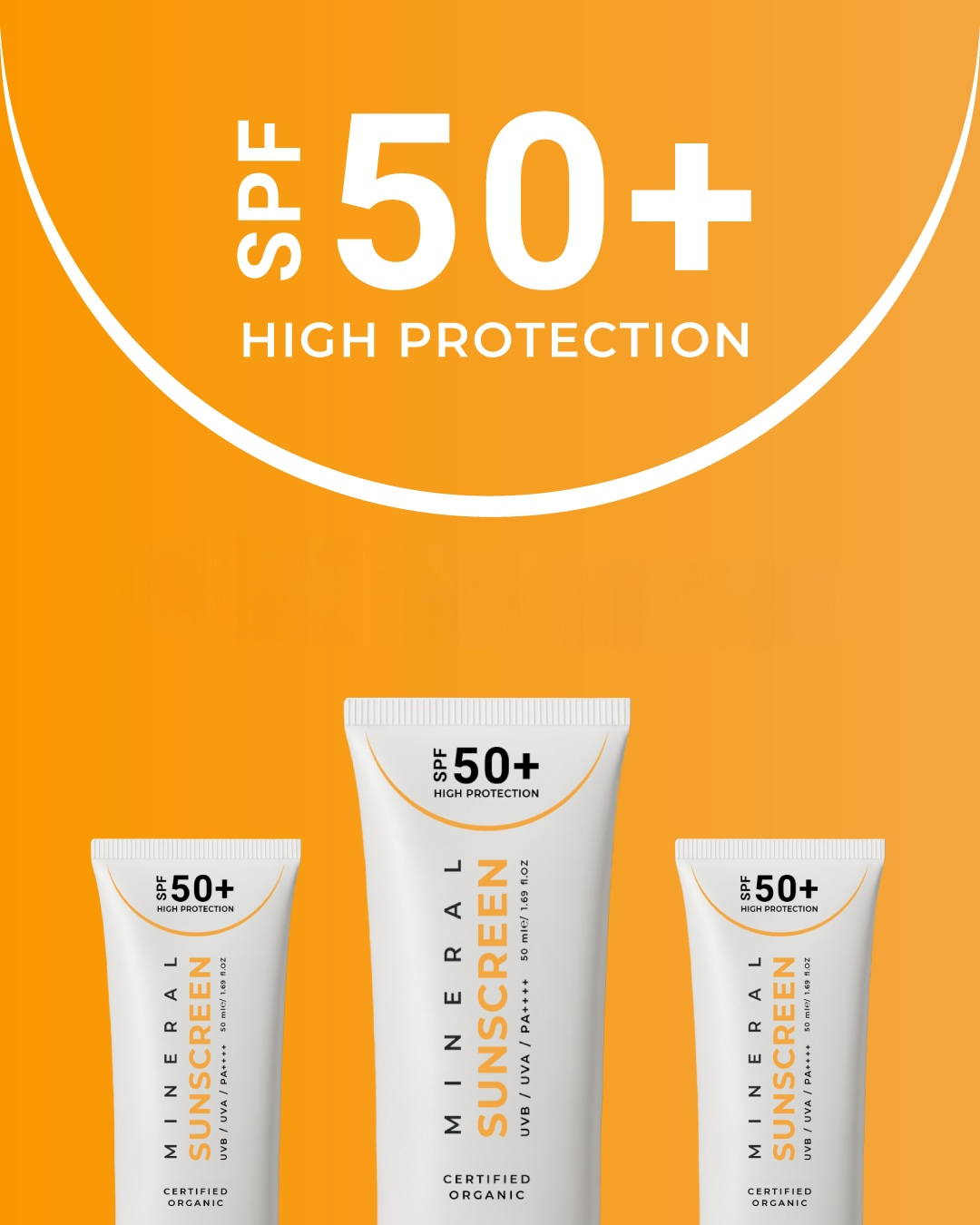 Poldora Mineral Sunscreen 50+spf